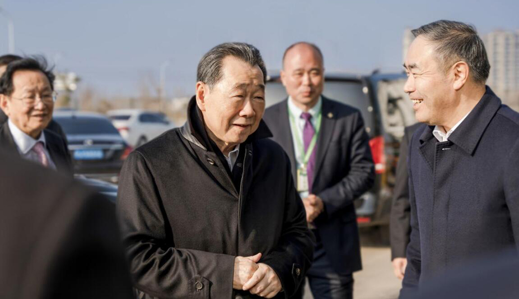 正大集團(tuán)資深董事長謝國民一行  蒞臨正大慈溪現(xiàn)代農(nóng)業(yè)生態(tài)產(chǎn)業(yè)園視察