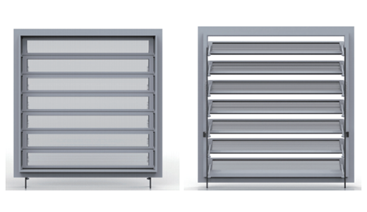 電動(dòng)側(cè)墻進(jìn)風(fēng)窗